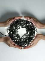 Гирлянда электрическая уличная 20м, 200LED неоновая 220 В,белая