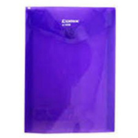 Конверт на кнопке А6 BLAZE вертикальный, фиолетовый