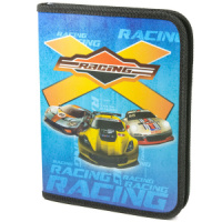 Папка д/тетрад. А5 1отд. на молнии вокруг  Трио-Х