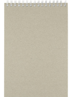 Блокнот А5  80л гребень "Геометрия черного" клетка