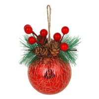 Шар с декором, пластик