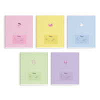 Тетрадь А5 24л лин. Феникс+ "Яркая сладость" выб.УФ-лак, белизна 100%