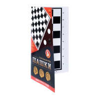 Шашки 29*33см пластик, в пакете