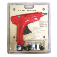 Клеевой пистолет, мощность 60 Вт, диаметр клеевого стержня 1,1см (2 стержня в комплекте)