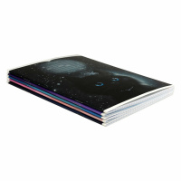 Тетрадь А5 18л кл. Феникс+ "Кошечки-принцессы" выб.УФ-лак, белизна 100%