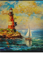 Тетрадь А5 48л кл. Проф-Пресс "Коты и искусство" лен