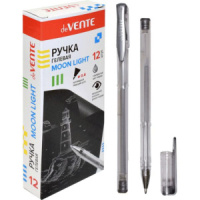 Ручка гелевая deVENTE"Moonlight" 0,8мм., серебристые чернила