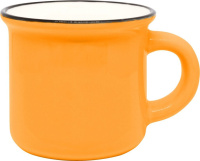 Кружка сувенирная  50мл, Кот. Настроение Петербург, оранжевая