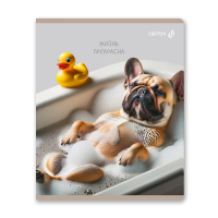 Тетрадь А5  80л кл. Светоч "Жизнь хороша!" глянц.лам.