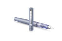 Parker Vector Перьевая ручка Vector XL Silver Blue FP F GB  подар.кор.
