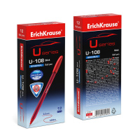 Ручка шар. ЕК ULTRA GLIDE ORIGINAL STICK U-108 черная, тонир.корп.1мм