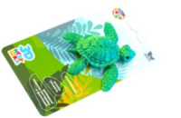 Игрушка 3D "Морская Черепаха Лея" 7 см, цвет ассорти