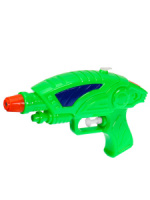Водяное оружие. Пистолет "Галактическая битва" 18,5 см,  250-300 мл, дальность стрельбы 5-6 м Дубль!