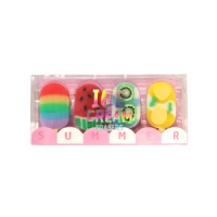 Набор ластиков  4 шт. "Эскимо"