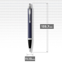 Parker IM Core Шариковая ручка K321 Matte Blue CT M синие чернила