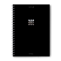 Тетрадь А4  96л кл. гребень Светоч "Строгий стиль"