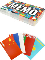 Игра Мемо "Флаги мира" (50 карточек)