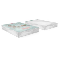 Альбом А4 20л клеевой кор. "Лама"