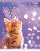 Тетрадь А5 48л кл. Hatber "Грезы и мечты" мат.лам., 3Dфольга, 5диз.в блоке