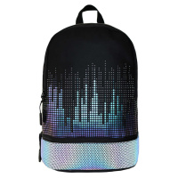 Рюкзак подростковый 43*31*16см Феникс+ "Матрица" полиэстер, иск.кожа,