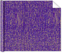 Бумага упаковочная с фольгой "Звездопад" 70*100 см