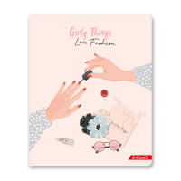 Тетрадь А5  96л кл. Светоч "Модница" твин.лак.