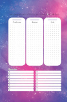 Bullet-антистресс ежедневник А5 7БЦ  72л "Ленивец" с простыми упражнениями