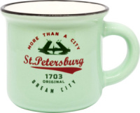 Кружка фарфор.мал.под эмаль "СПб.Мосты"