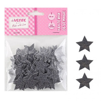 Наклейки декоративные объемные  "Silver stars" из фоамирана 60шт. Наклейки декоративные объемные  "Silver stars" из фоамирана 60шт.