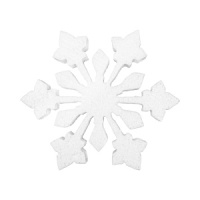 Заготовка пенопластовая 15см "Снежинка"