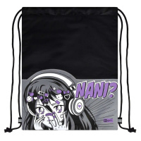 Мешок для обуви 1 отд, 360*480, светоотр. "Манга"