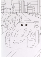 Раскраска "Для малышей. Весёлые гонки"А4 8стр.