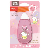 Корректирующая лента Deli MiYou 5мм*20м, ассорти