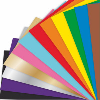 Картон цв. А4 12цв. 12л. мелов., одностор., пл. 220гр/м2 "Кот в сапогах"