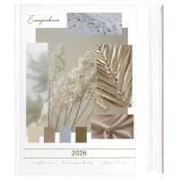 Ежедневник дат. 2026г А5 160л., 7БЦ "Коллаж" мат.лам., выб.УФ-лак