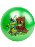 Мяч 25 см "Ассорти" полимерный БЕЗ НАДУВКИ