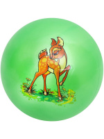 Мяч детский 15см "Любимые животные" ассорти НЕ НАДУТЫЙ