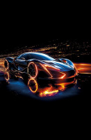 Блокнот-перевертыш А6  80л гребень "Авто на черном" кл.