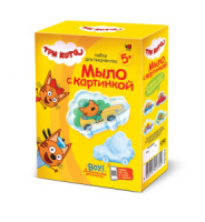 Набор для мыловарения "Три кота. Компот на машине"