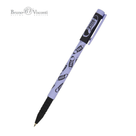 Ручка шар. BV "FunWrite Кеды. Casual. Blue" 0.5 син.