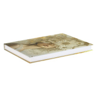 Ежедневник дат. 2026г А5 160л., 7БЦ "Золотая эстетика" мат.лам., выб.УФ-лак