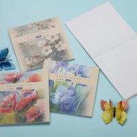 Скетчбук А5  40л., скоба, 100гр/м2 "Ботаника"