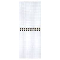 Блокнот А6  80л гребень "Котенок в шапочке" кл., УФ-лак