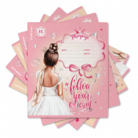 Тетрадь А5 18л кл. Erich Krause "Pointes" выборочный УФ-лак с глиттером, MIX-PACK