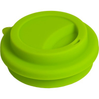 Стакан для воды "School" силиконовый складной, зеленый