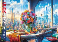 Пазлы 2000 элементов 980*680мм "Окно в будущее" Premium