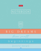 Тетрадь А5  96л кл. Hatber "Будь собой!" мат.лам., белизна 100%*