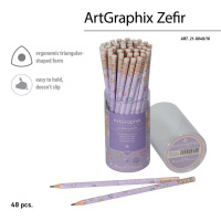 Карандаш ч/гр BV ArtGraphix. Zefir. My Sweet. Зефирки НВ пластик