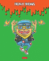 Тетрадь А5 48л кл. Hatber "Freaky friends", белизна 98%