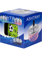 Пепельница бездымная 9*9*7см "Гол"